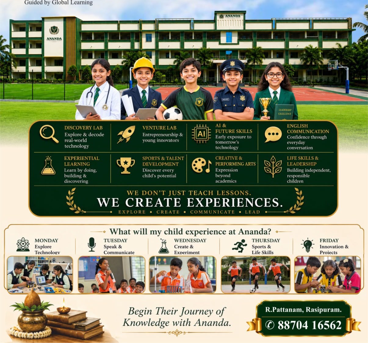 Ananda International School admissions