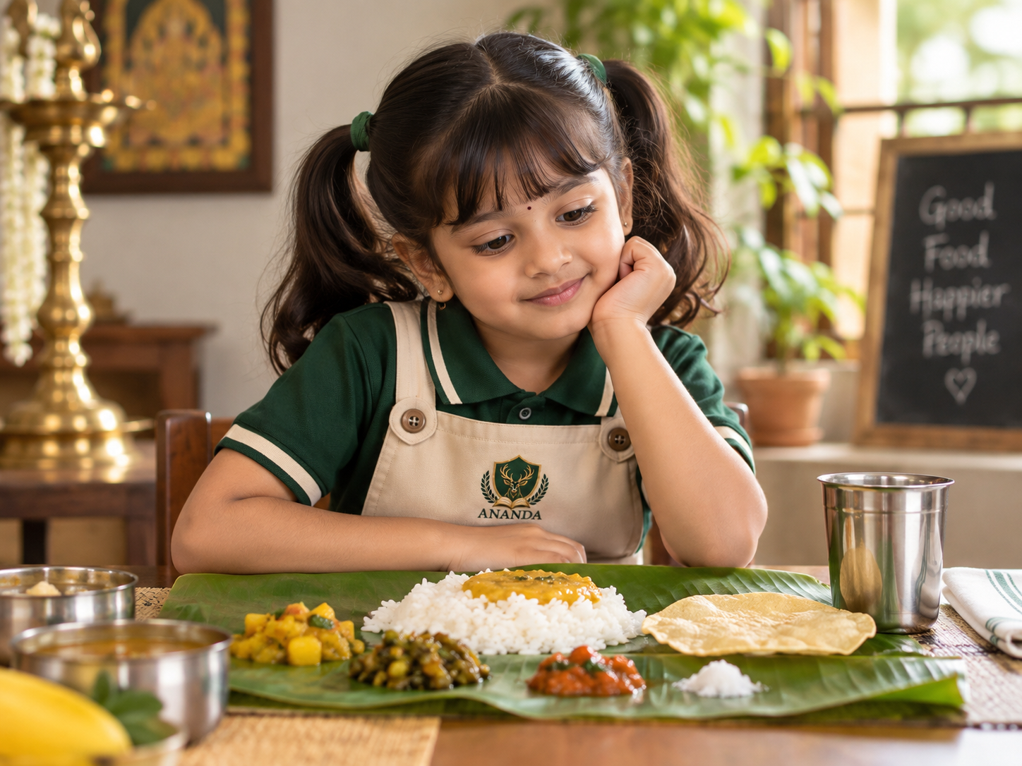 Why we traditionally eat on banana leaves